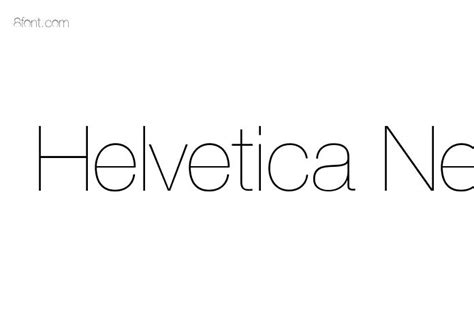 フォント helvetica neue ultralight ダウンロード フリー